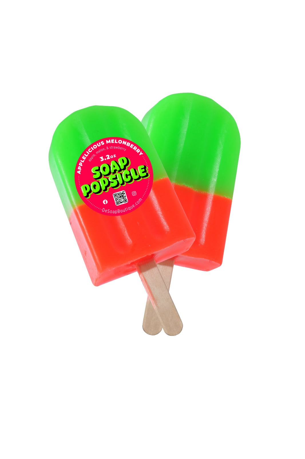 Popsicle Soap Applelicious Melonberry