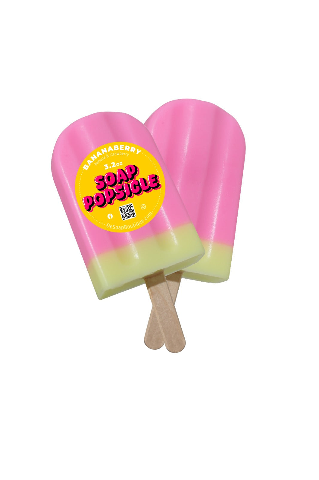 Popsicle Soap Bananaberry