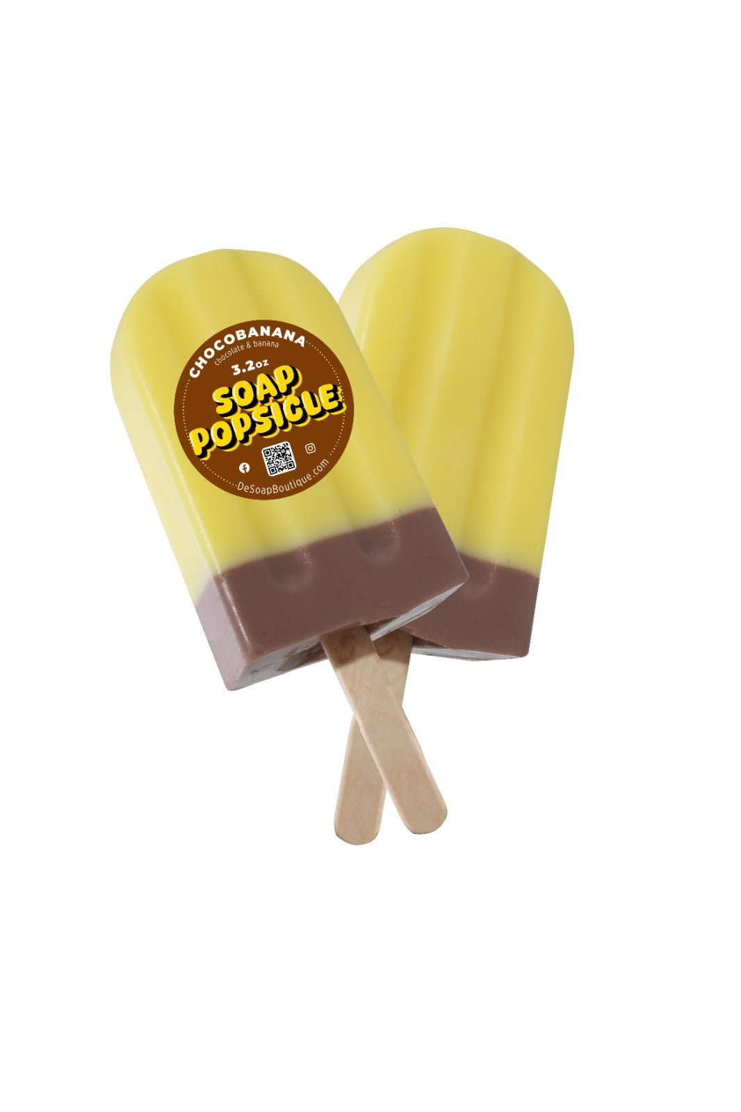 Popsicle Soap Chocolate Banana