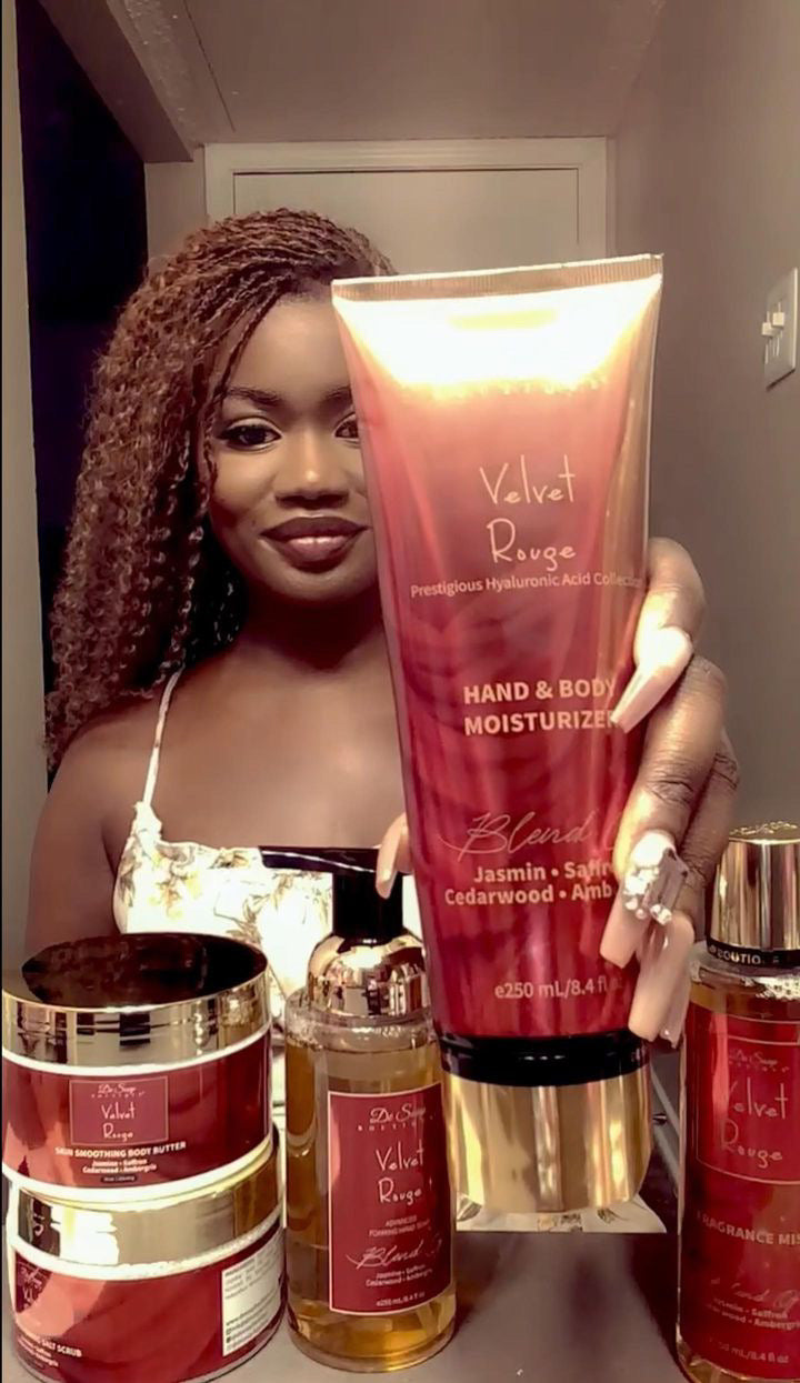 Velvet Rouge Hand & Body Moisturizer