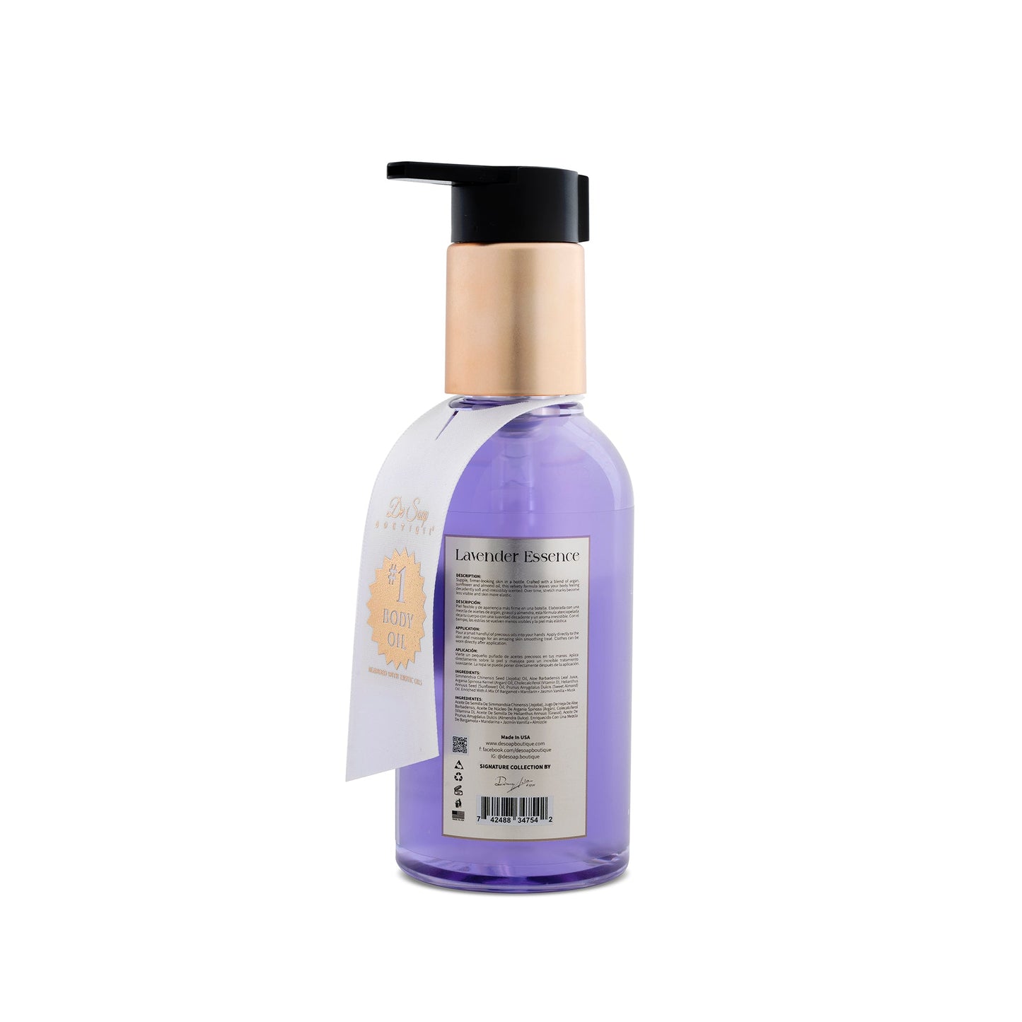 Lavender Essence Exotic Body Oil