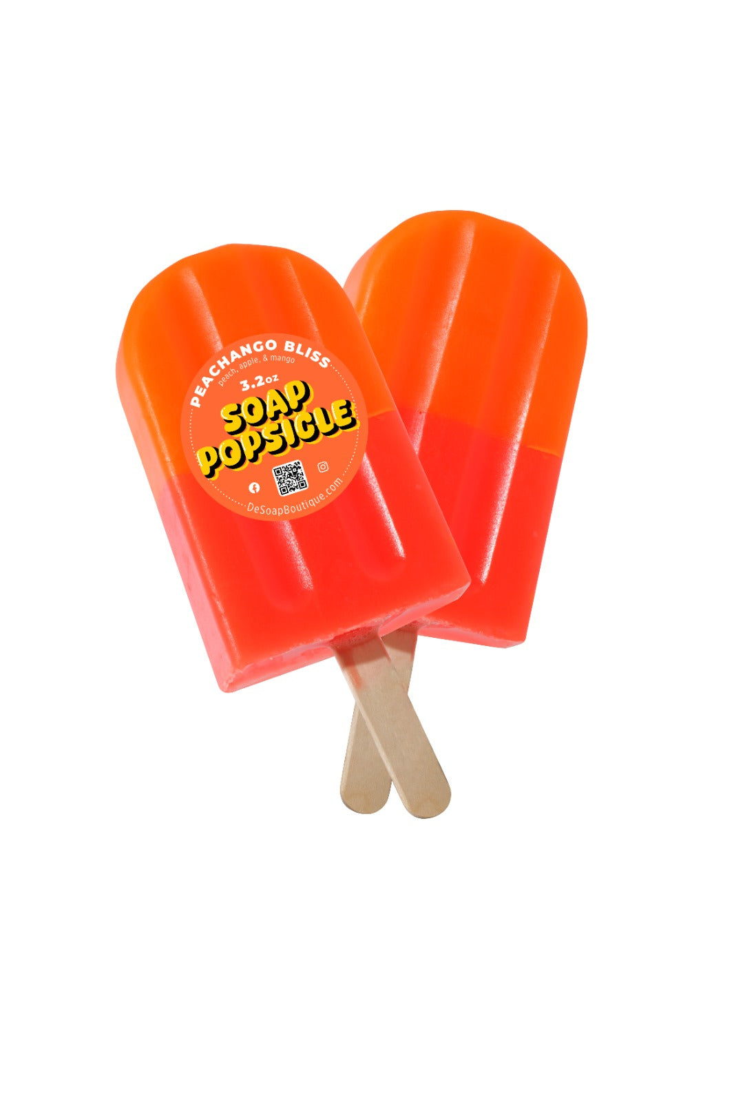 Popsicle Soap Peach Mango Bliss