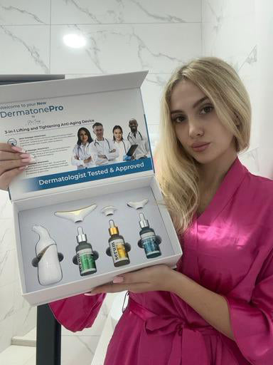 Dermatone Pro - 3-In-1 Lifting and Tightening Anti Aging Set