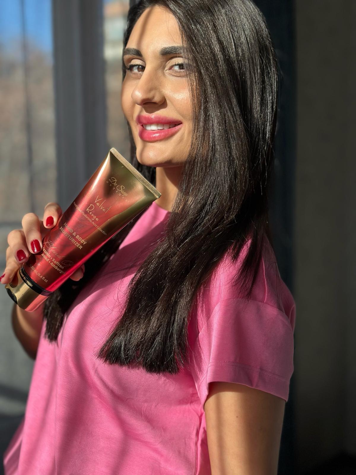 Velvet Rouge Hand & Body Moisturizer